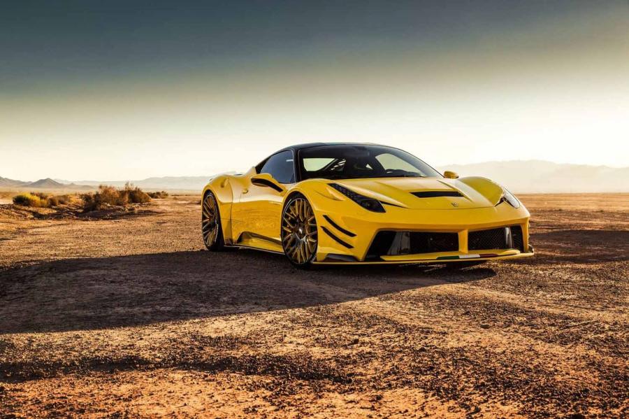 Ferrari 458 Speciale by Prior Design and Creative Bespoke on Forgiato Wheels (Fratello-ECL) '2016